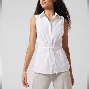 Athleta Levitate Poplin Tank